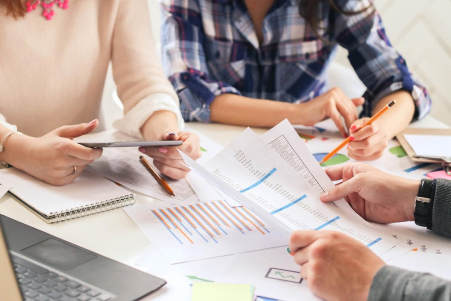 Financial modeling software demonstration
